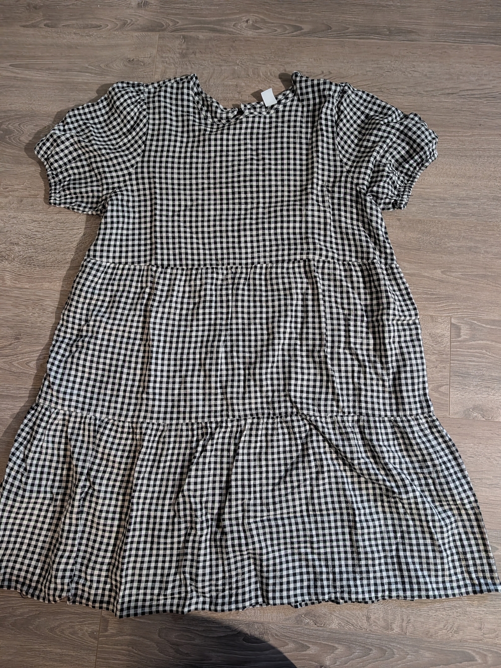 Black & White Gingham Dress